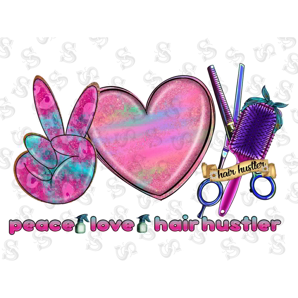 Peace Love Hair Hustler Png Sublimation Design,Peace Love Hair Hustler Png,Hair Hustler Png,Peace Png,Love Png,Hustler Png,Digital Download - 1.jpg