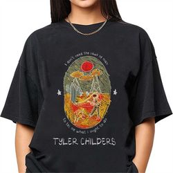 tyler childers drawing t-shirt - country music fan shirt - vintage graphic tee - unisex comfortable apparel