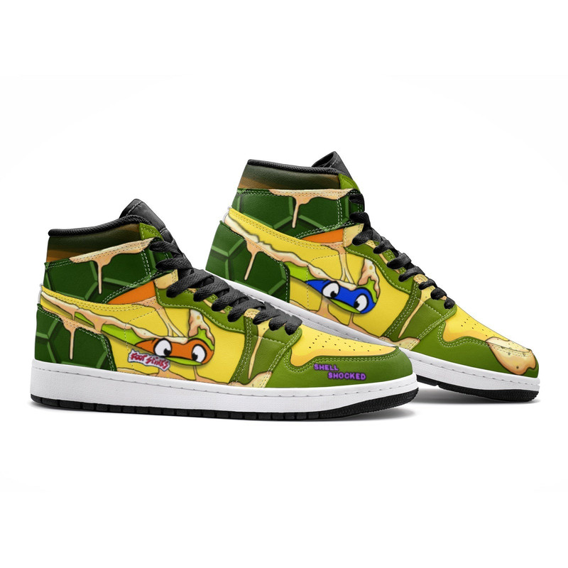 Teenage Mutant Ninja Turtles JD1 Shoes, Teenage Mutant Ninja Turtles Jordan 1 Shoes, Teenage Mutant Ninja Turtles Shoes