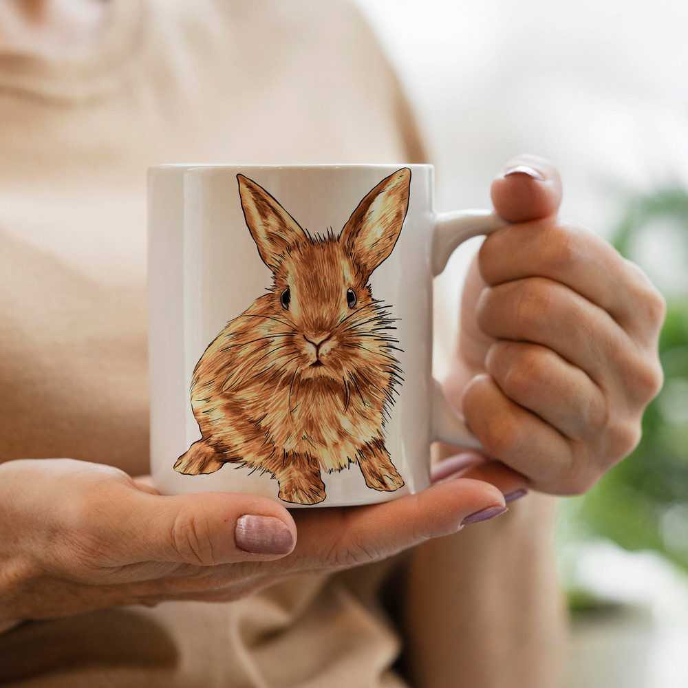Rabbit Illustrations Png Sublimation Design,Rabbit Sublimation Png,Printable Rabbit Png Image For Wall Art,Decoration,Scrapbooks,Crafts png - 3.jpg