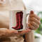 Red Cowgirl Boot  Png Sublimation Design, Western Cowgirl Png, Hand Drawn Cowgirl Boots Png, Digital Download - 3.jpg