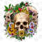 Skulls With Sunflowers Png Sublimation Design,Skulls Png,Sunflowers Png,Skulls Flowers Png,Skull,Cranium Png,Skull Clipart,Digital Download - 1.jpg