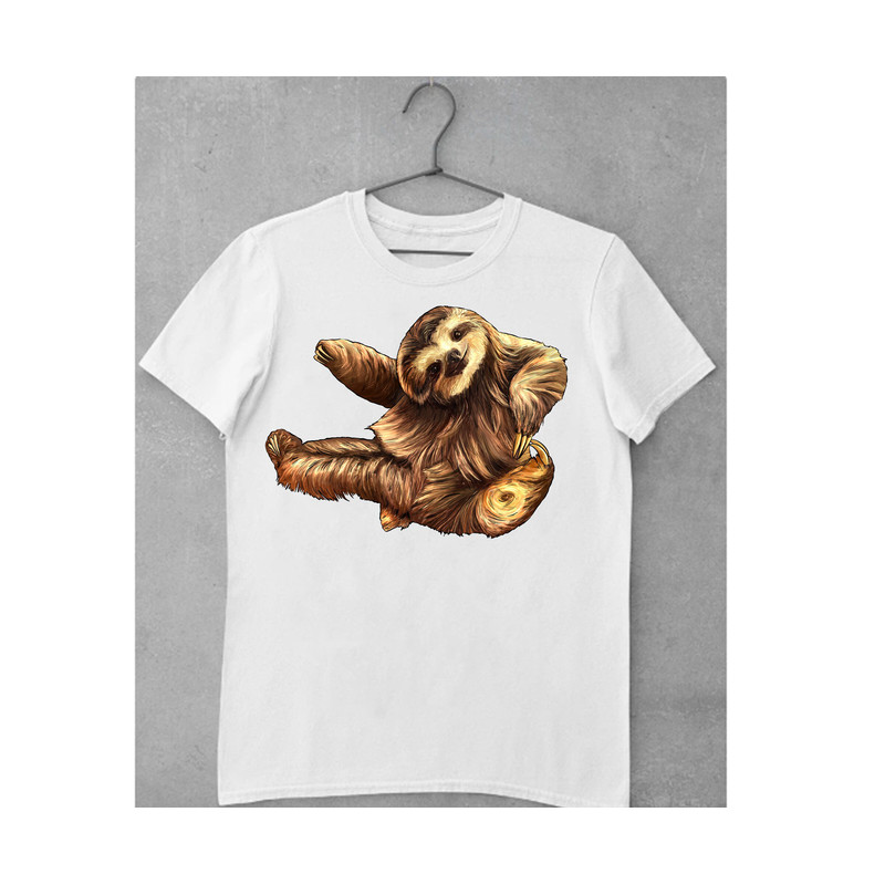 Sloth Illustrations Png Digital Download,Sloth Sublimation Png,Printable Cute Animal Png Image For Wall Art,Decoration,Craft,Scrapbook - 2.jpg