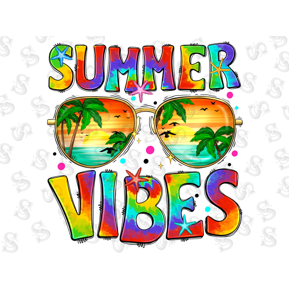 Summer vibes png sublimation design download, beach sunglasses png, hello summer png, tie dye png,beach vibes png,sublimate designs download - 1.jpg