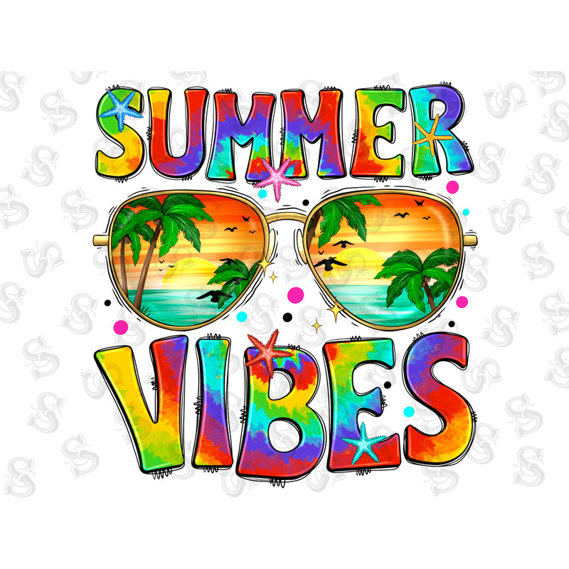 Summer vibes png sublimation design download, beach sunglasses png, hello summer png, tie dye png,beach vibes png,sublimate designs download - 1.jpg
