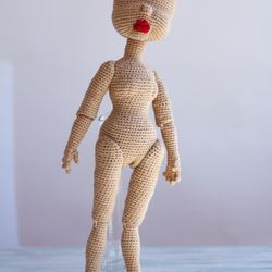 amigurumi crochet doll base pattern, doll amigurumi, pattern doll, crochet toys, digital crochet dolls, pdf (english)