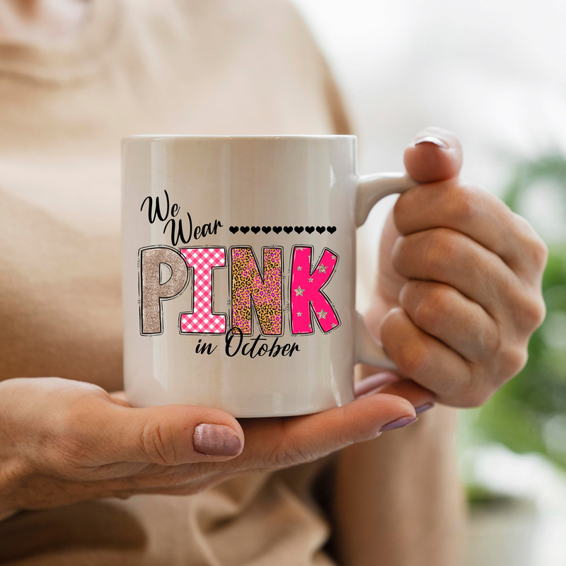 We Wear Pink İn October Png Sublimation Design,Pink Png,Heart Png,We Wear Pink İn October  Png,Holiday Png,Western,Leopard,Digital Download - 3.jpg
