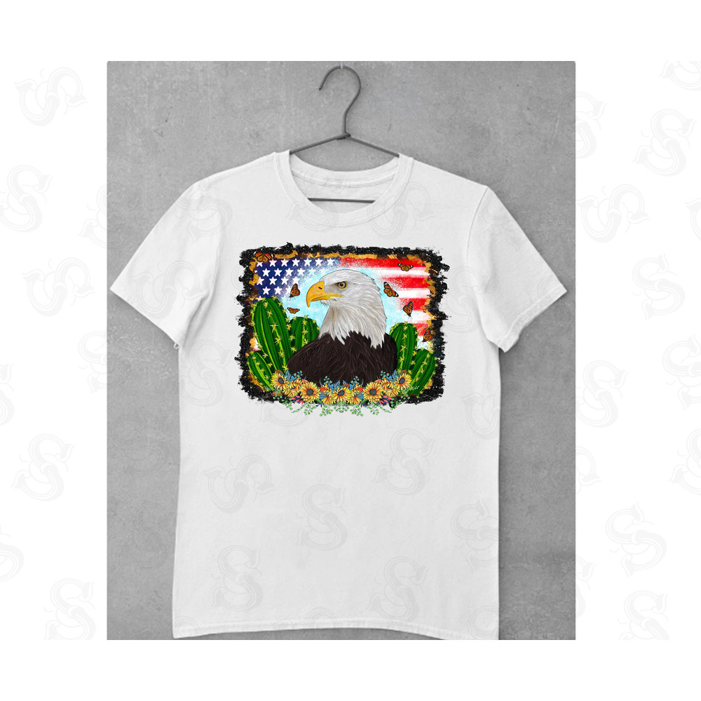 Western American Flag Eagle Png Sublimation Design,American Eagle Png,4th Of July Png,American Png,Eagle Png,sunflower,Cactus,Butterfly,PNG - 2.jpg
