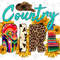 Western Country Girl Png, Country Girl With Cowboy Hat And Sunflowers Png, Leopard And Cowhide Country Girl Png Digital Downloads - 1.jpg