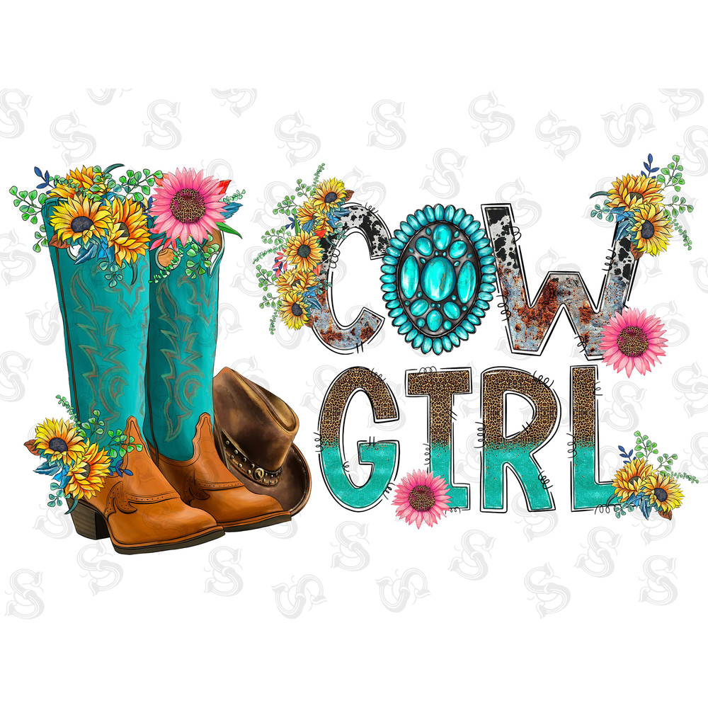 Western Cow Girl Boots Png Sublimation Design,Boots Western ,Western Sublimation Design Png,Sunflower Png,Cow Girl Clipart,Instant Download - 1.jpg