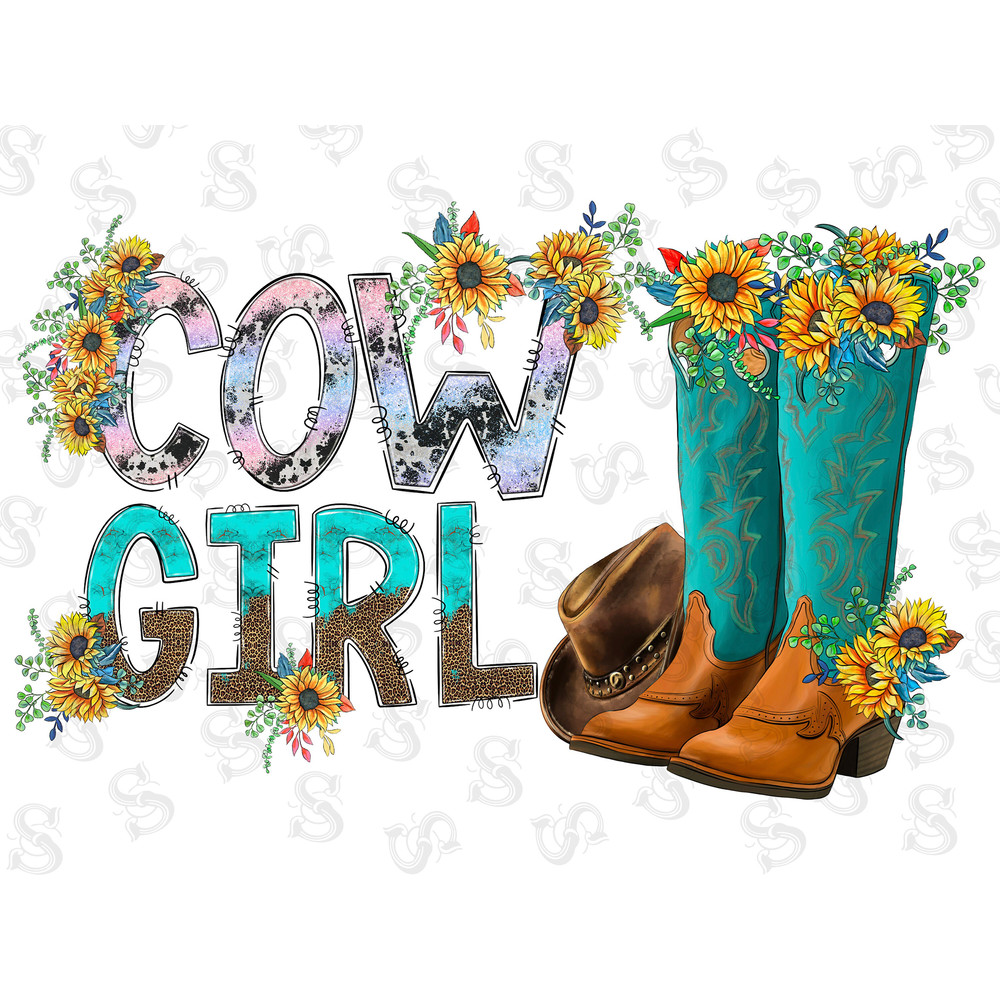 Western Cow Girl Png Sublimation Design,Boots Western,Western Sublimation Design Png,Sunflower Png,Leopard,Cow Girl Clipart,Instant Download - 1.jpg
