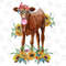 Western Limousine Calf With Sunflower Bouquet Sublimation Design, Limousin Calf Png Sublimation Design,Limousin Calf Png,Calf Png, Calf Png - 1.jpg