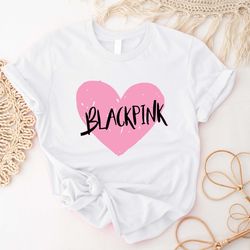 blackpink shirt, kpop lover tank top, black pink merch,