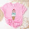 Cute Ice Cream Shirt, Ice Cream Summer T-shirt, Gift For Ice Cream Lover, Ice Cream Cone T-shirts, Colorful Ice Cream Tee, Sweet Ice Cream - 1.jpg