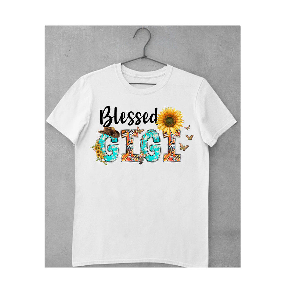 Western Sunflower Blessed Gigi Png, Mother's Day Png, Blessed Gigi Png, Gigi Sublimation Design, Gigi PNG, Sublimation Design - 2.jpg