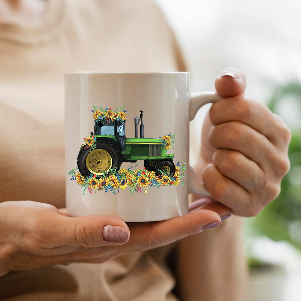 Western Sunflower Farm Green Tractor Png Sublimation Design,Western Design,Farm Life Png,Western Png,Farm Png,Tractor Png,Digital Download - 3.jpg