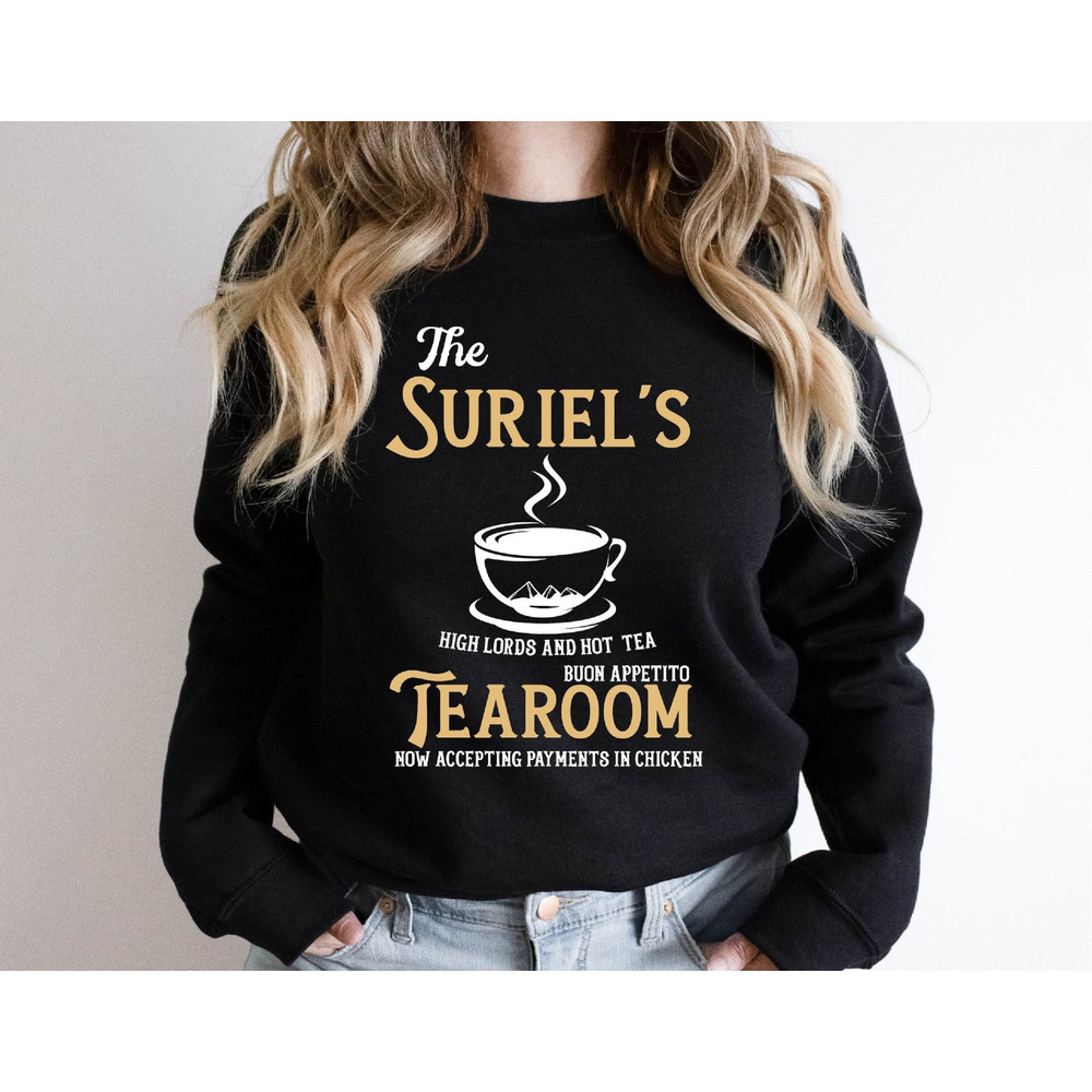 The Suriel's Tearoom Shirt, Mystical Book Lover Sweatshirt, ACOTAR T-shirts, City Of Starlight Hoodie, Sarah J Maas Shirts, Book Fandom Gift - 1.jpg