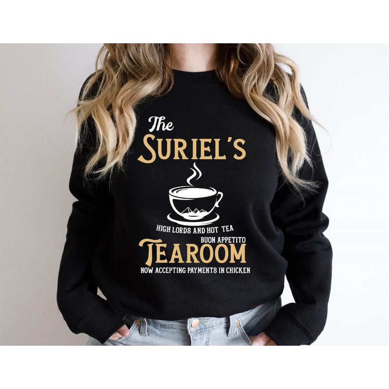 The Suriel's Tearoom Shirt, Mystical Book Lover Sweatshirt, ACOTAR T-shirts, City Of Starlight Hoodie, Sarah J Maas Shirts, Book Fandom Gift - 1.jpg