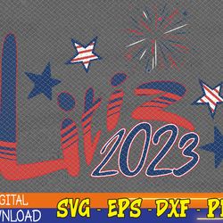 Lititz 4th of July 2023 Svg, Eps, Png, Dxf, Digital Download