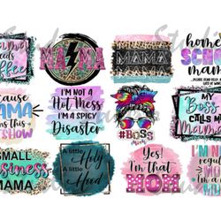 messy bun bandana bundle, messy bun sublimation, mothers day sublimation,sublimation design png,sublimation design, for