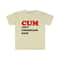 Funny Meme TShirt - Cum CAN'T UNDERSTAND MATH Joke Tee - Gift Shirt - 4.jpg