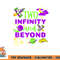 Kids 2 Year Old Two Infinity And Beyond 2nd Birthday Boys Girls png, digital download copy.jpg