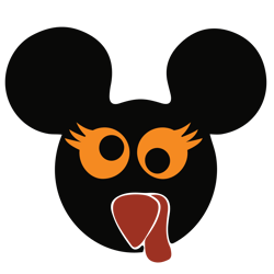 disney inspired thanksgiving day clipart svg, dxf, png, mickey mouse