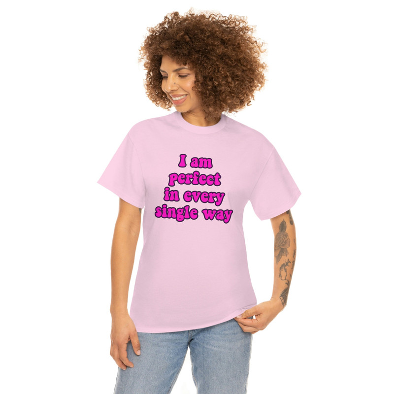 Funny Y2K Meme TShirt - I am Perfect in Every Single Way 2000's Celebrity Inspired Tee - Gift Shirt - 2.jpg