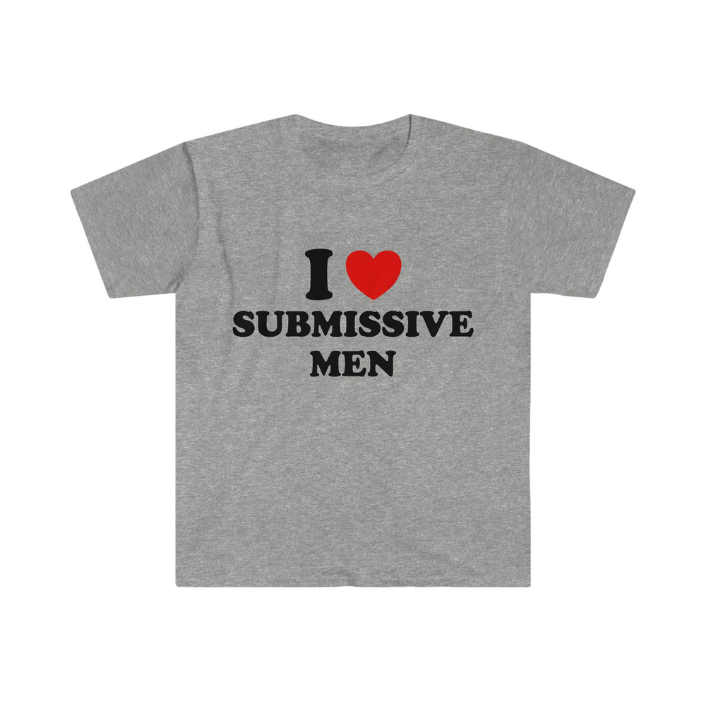 Funny Y2K Meme TShirt - I Love Heart Submissive Men 2000's Style Joke Tee - Gift Shirt - 5.jpg