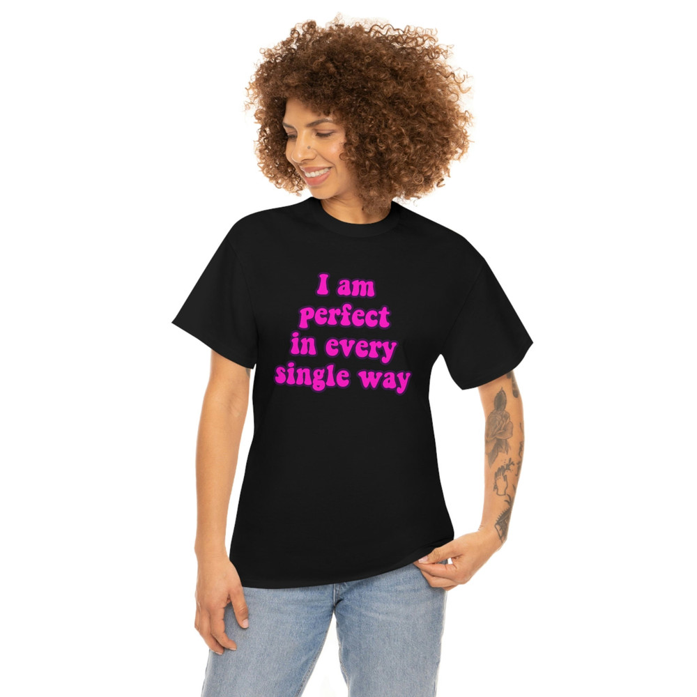Funny Y2K Meme TShirt - I am Perfect in Every Single Way 2000's Celebrity Inspired Tee - Gift Shirt - 4.jpg