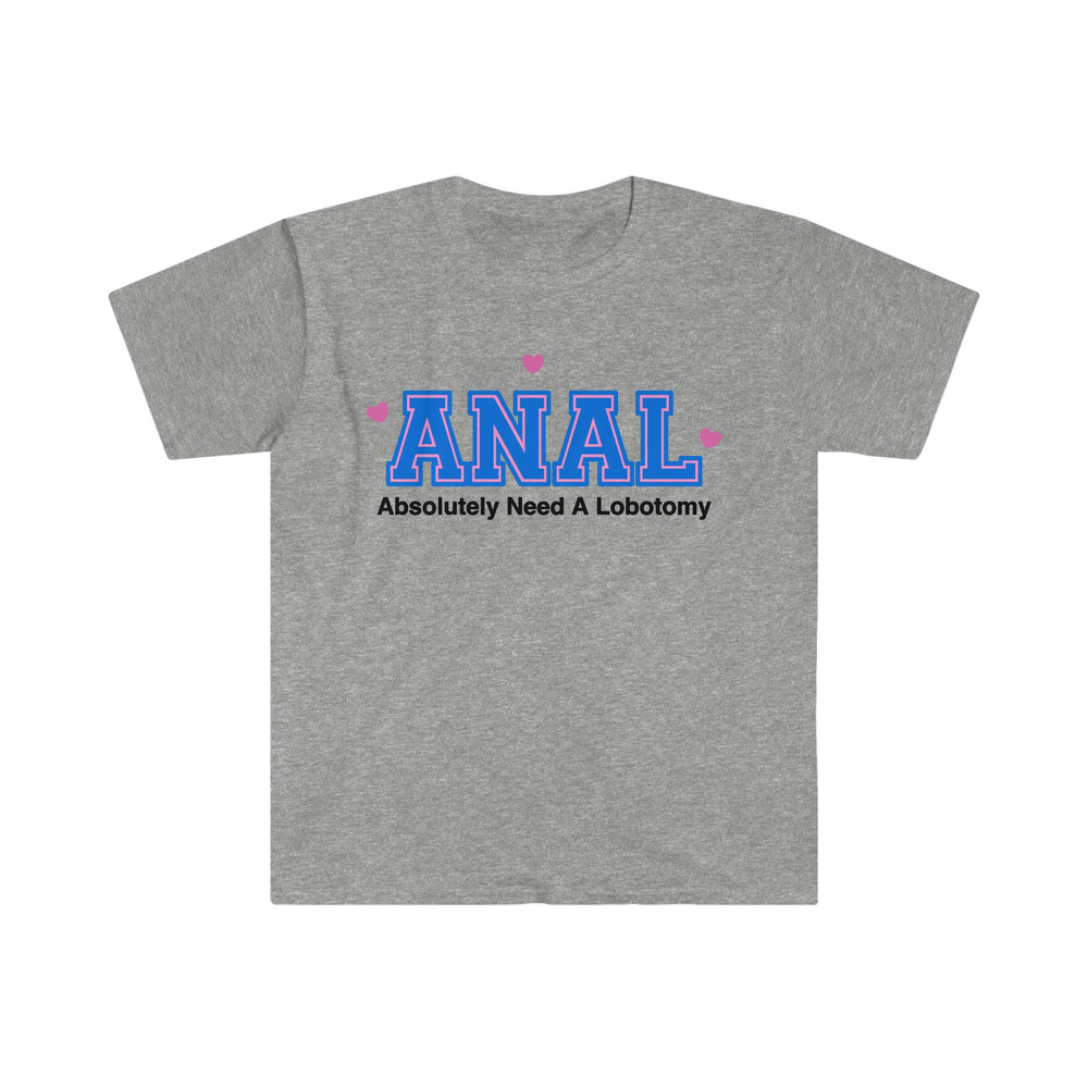 Funny Y2K Style TShirt - ANAL Absolutely Need a Lobotomy 2000's Celebrity Inspired Meme Shirt - Gift Tee for Her - 5.jpg