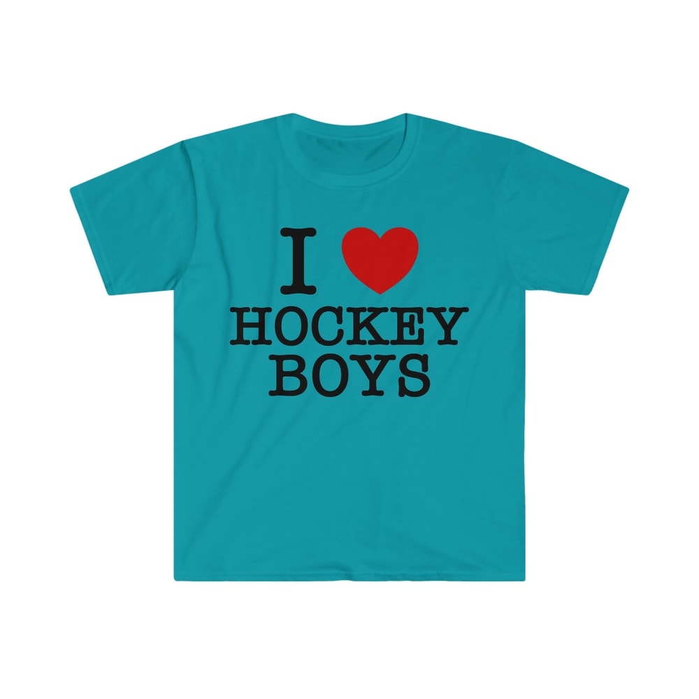 I Love Heart Hockey Boys Funny Meme T Shirt - 9.jpg