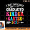 Kids I Officially Graduated Kindergarten Graduation Class of 2023 png, digital download copy.jpg