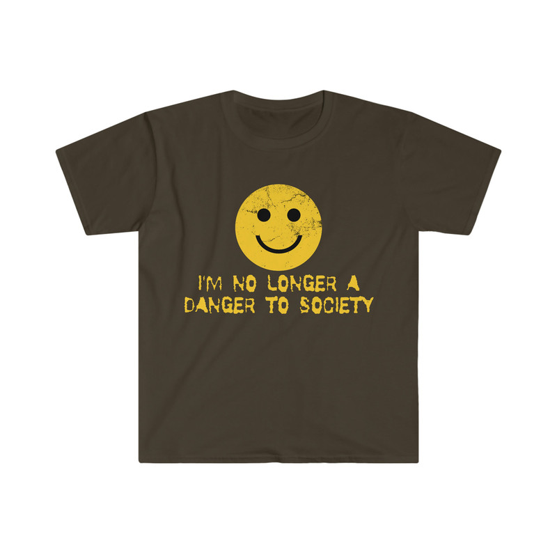I'm No Longer A Danger To Society, Meme Shirt, Iconic, Funny Shirt, Funny Clothing, Stan Twitter, Gifts for Friends, Funny Gifts, Funny Tees - 1.jpg