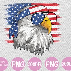 funny 4th of july american flag patriotic eagle usa png, digital download