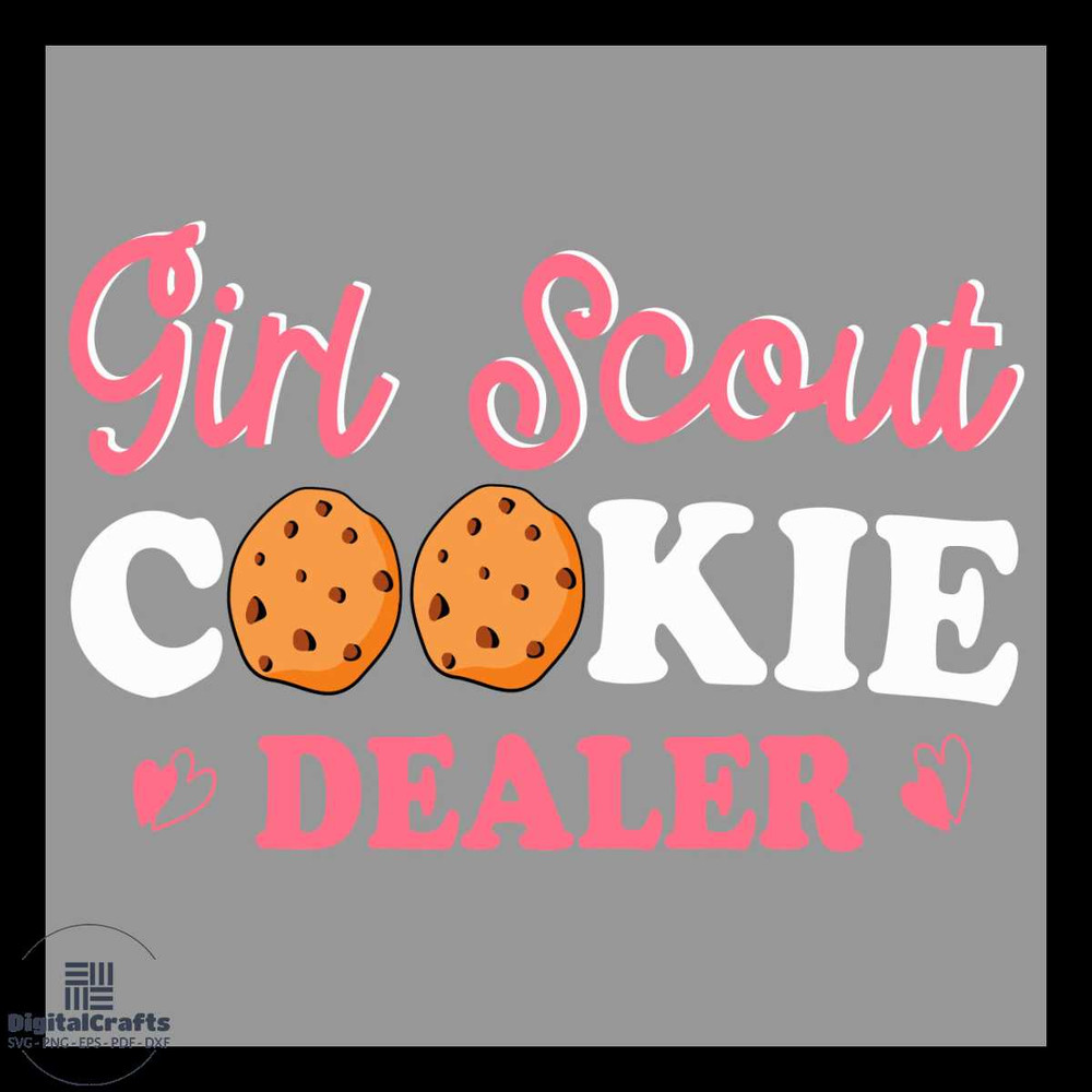 Girls Scout Cookie Dealer Svg Bakery Bakes Svg Girls Svg Bakery Svg