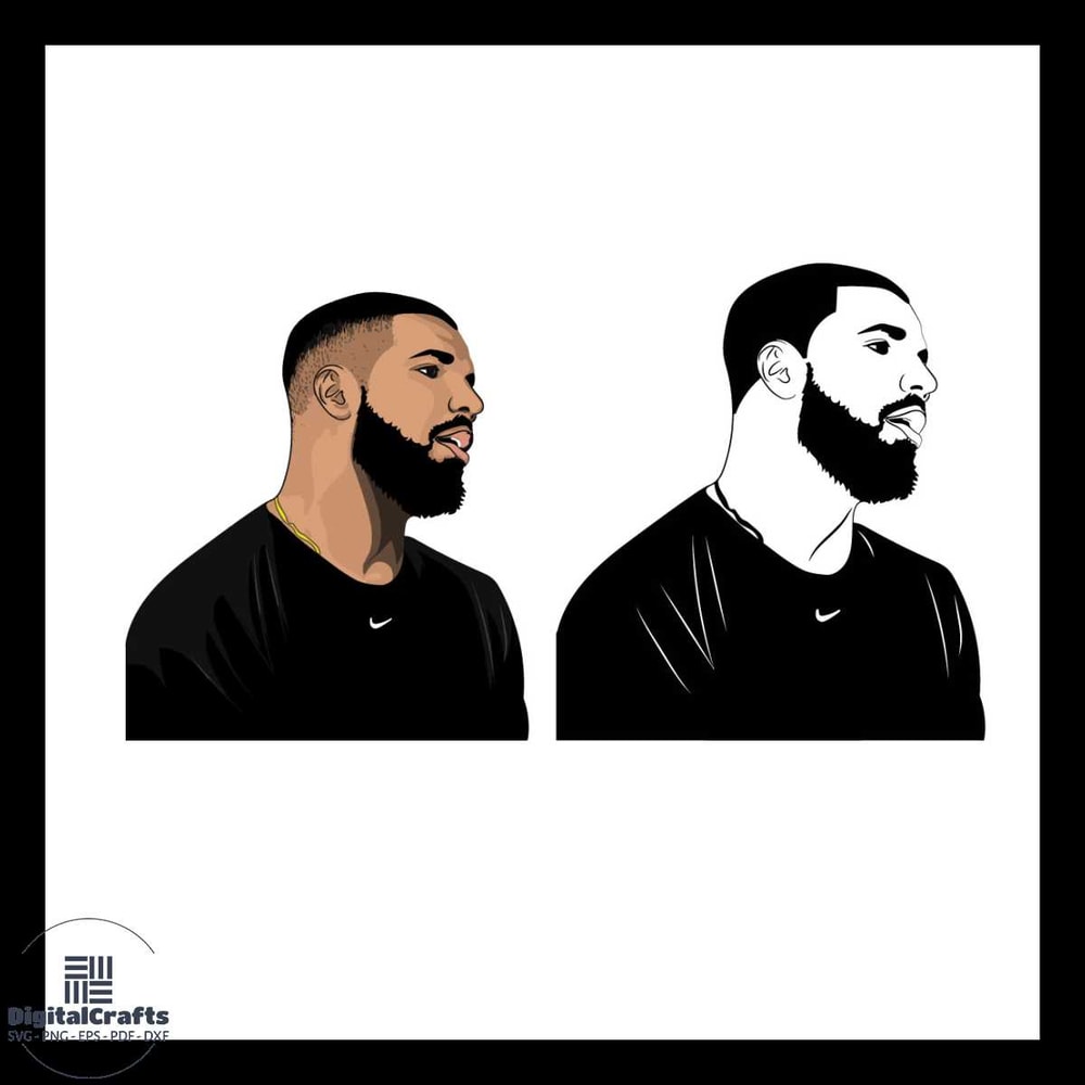 Drake SVG Rapper Svg Aubrey Drake Graham Svg Singer Svg Composer Svg
