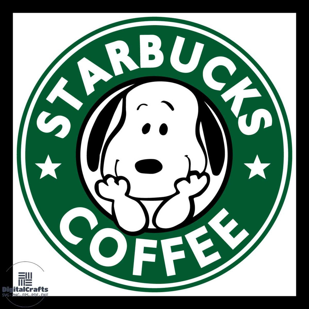 Starbucks Coffee Snoopy Style Svg Coffee Svg Snoopy Svg Starbucks Cup Svg
