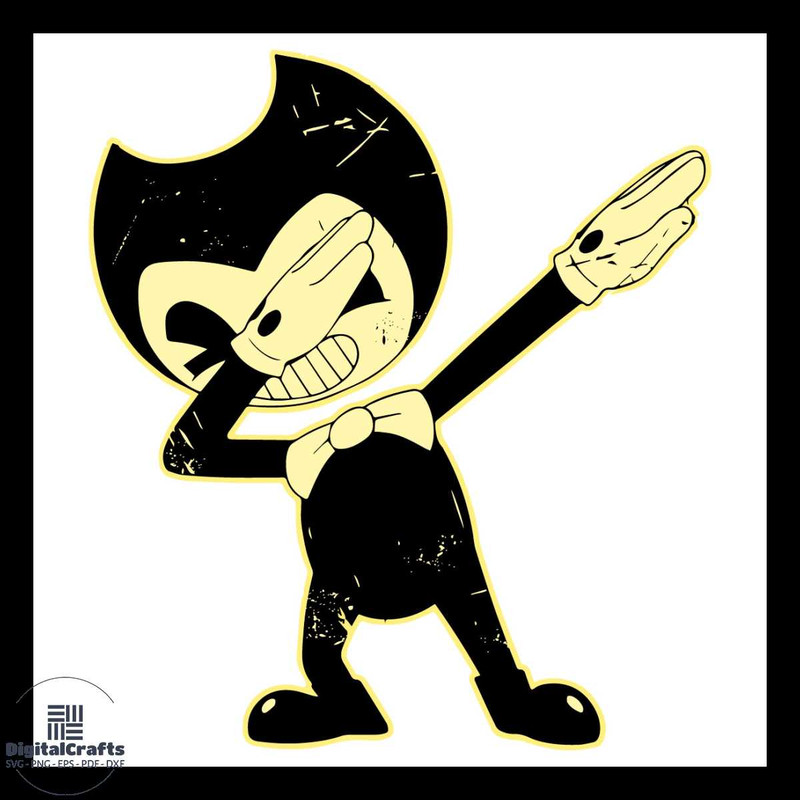 Bendy and the Ink Machine Svg Game Svg Dabbing Bendy Svg