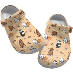 we bare bears clog shoes unisex, we bare bears crocs, anime clog shoes, anime sandals, sitcom crocs, anime crocs