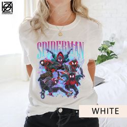 spiderman miles morales shirt, spider-man across the spider-verse, marvel ghost-spider superhero spider-man 2023 shirt