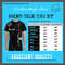 CUSTOM T-SHIRT, Custom Men's GLITTER Shirt, Glitter Tees, Customization, Personalized Shirts, Customize Your Tee - 2.jpg