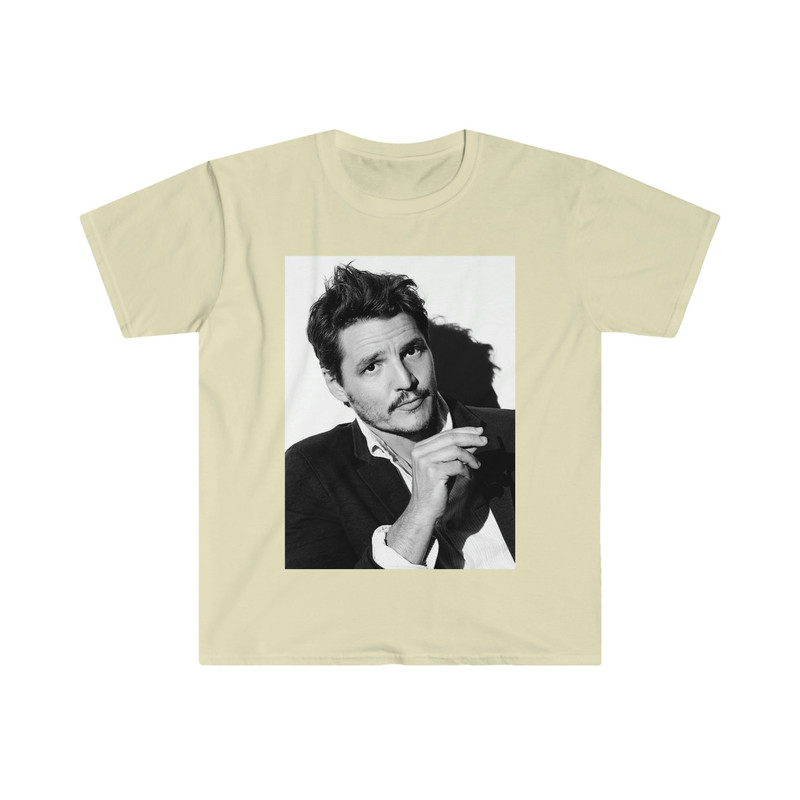 Pedro Pascal Portrait TShirt, Last of Us Tee, Gift Shirt - 3.jpg