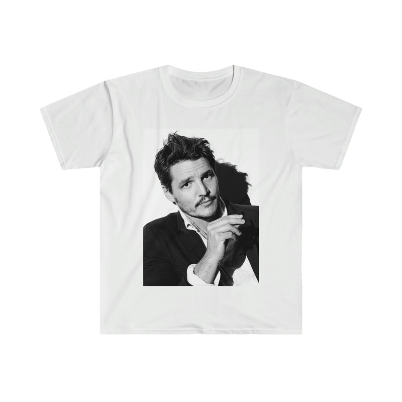 Pedro Pascal Portrait TShirt, Last of Us Tee, Gift Shirt - 4.jpg