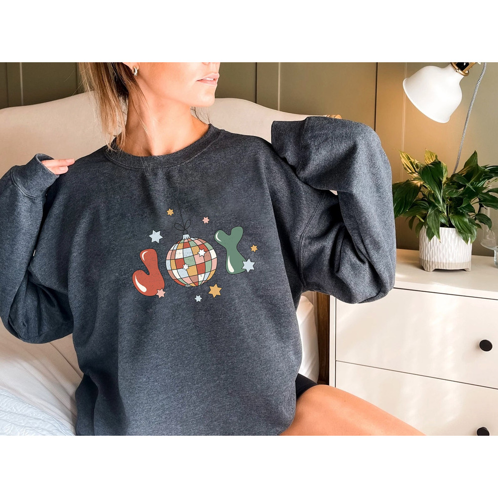 Christmas Sweatshirt, Holiday Sweatshirt, Joy Sweatshirt, Christmas Shirt, Winter Sweatshirt, Womens Shirt, Joy Shirt, Unisex Fit - 6.jpg