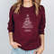 Christmas Tree Sweatshirt, Merry & Bright Shirt, Christmas Shirts for Women, Christmas Crewneck pullover Sweater, cute Winter Holiday Tees - 5.jpg
