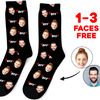 Custom Face Socks, Bff Personalized Photo Socks, Bff Picture Socks, Face on Socks, Customized Gift For Best Friends - 1.jpg