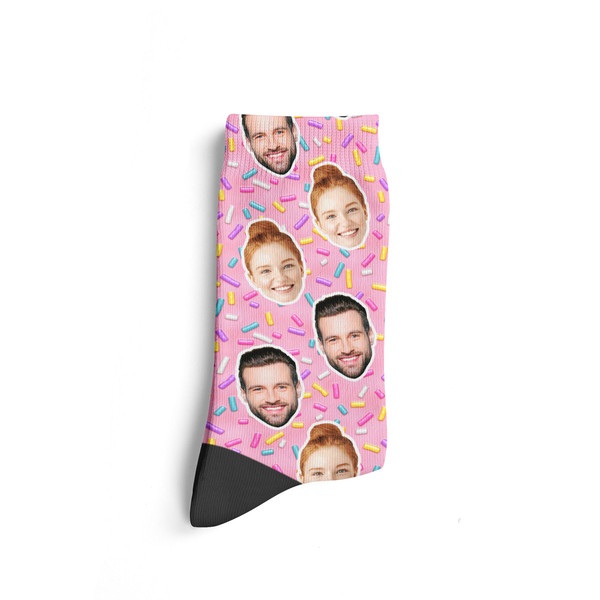 Custom Face Socks, Personalized Sweet Photo Socks, Picture Candy Face on Socks, Customized Funny Photo Gift For Her, Him or Best Friends - 2.jpg