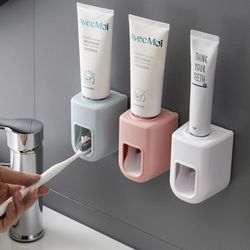 Simple Clean look Toothpaste Dispenser Wall Mount for Bathroom(US Customers)