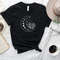 Floral Moon Shirt, Moon Shirt, Moon Wildflower Shirt, Moon Phases Shirt, Moon Boho Shirt, Astronomy T-Shirt, Celestial Shirt - 7.jpg